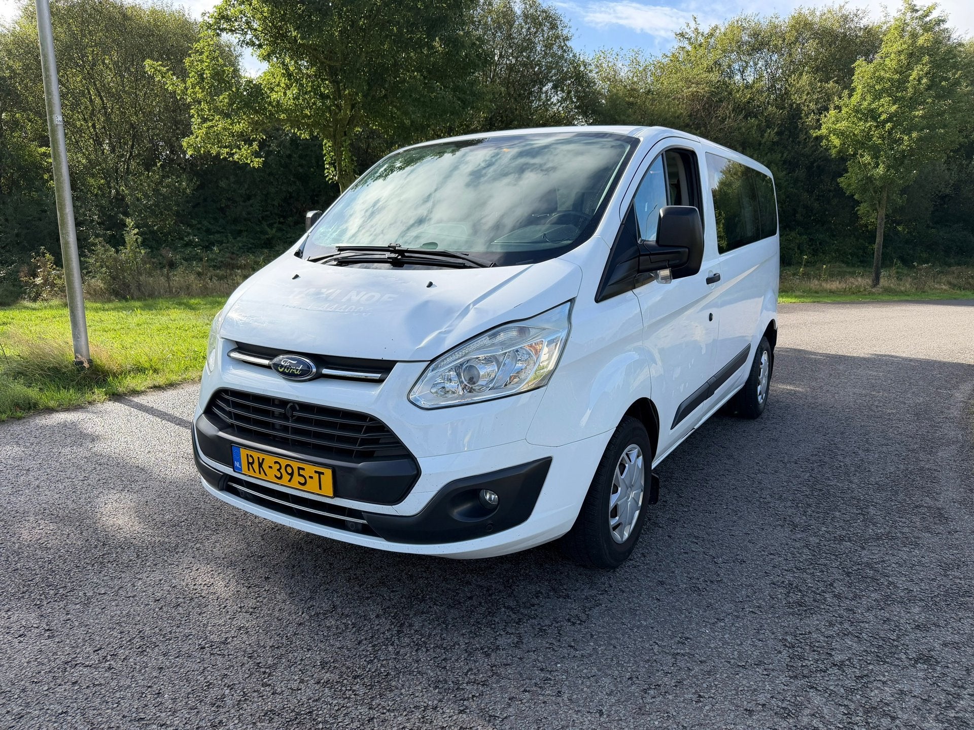 Ford Transit Custom 310 2.0 TDCI L1H1 Trend, Voorwielaandrijving, Wit, Origineel Nederlands, Bedrijf