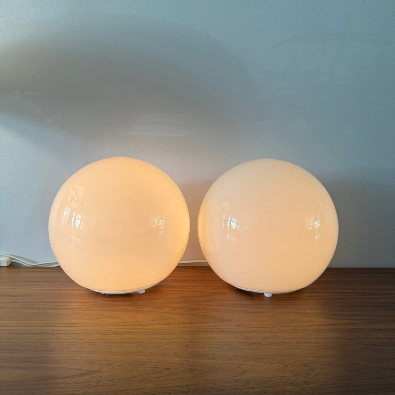 2 x tafellamp, Ikea, Fado, nette staat, Ø 25 cm, Ophalen of Verzenden, Zo goed als nieuw, IKEA