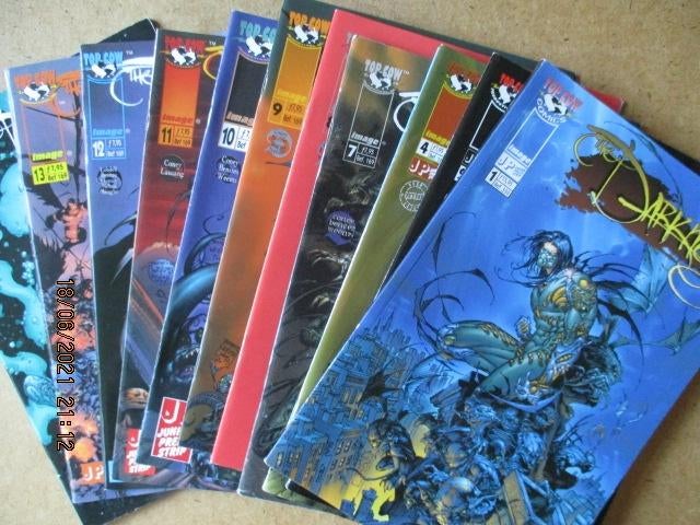 adv4433 the darkness, Eén comic, Ophalen, Gelezen, Overige gebieden