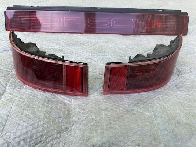 PORSCHE 964 ACHTERLICHTEN /EN REFLECTORBALK (BLENDE), Auto-onderdelen, Ophalen of Verzenden, Gebruikt, Porsche