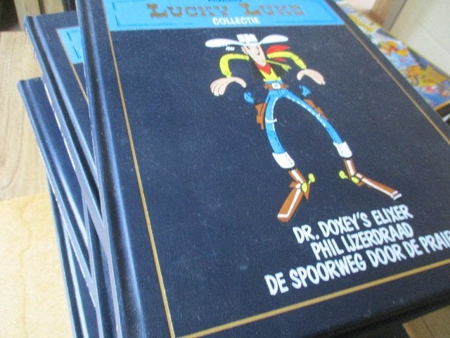 adv8113 lucky luke collectie 17 delen, Meerdere stripboeken, Ophalen, Gelezen