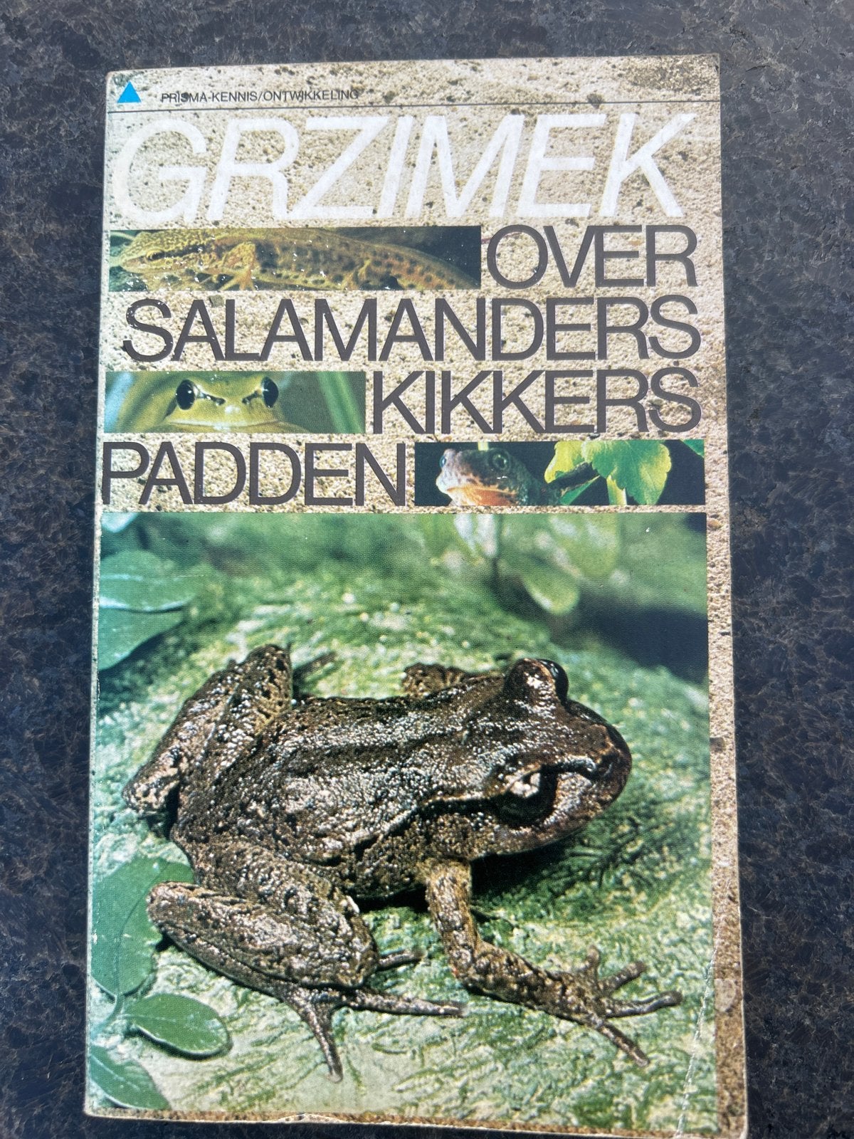 Grzimek over Salamanders, Kikkers en Paddden, Ophalen of Verzenden, Gelezen, Natuur algemeen