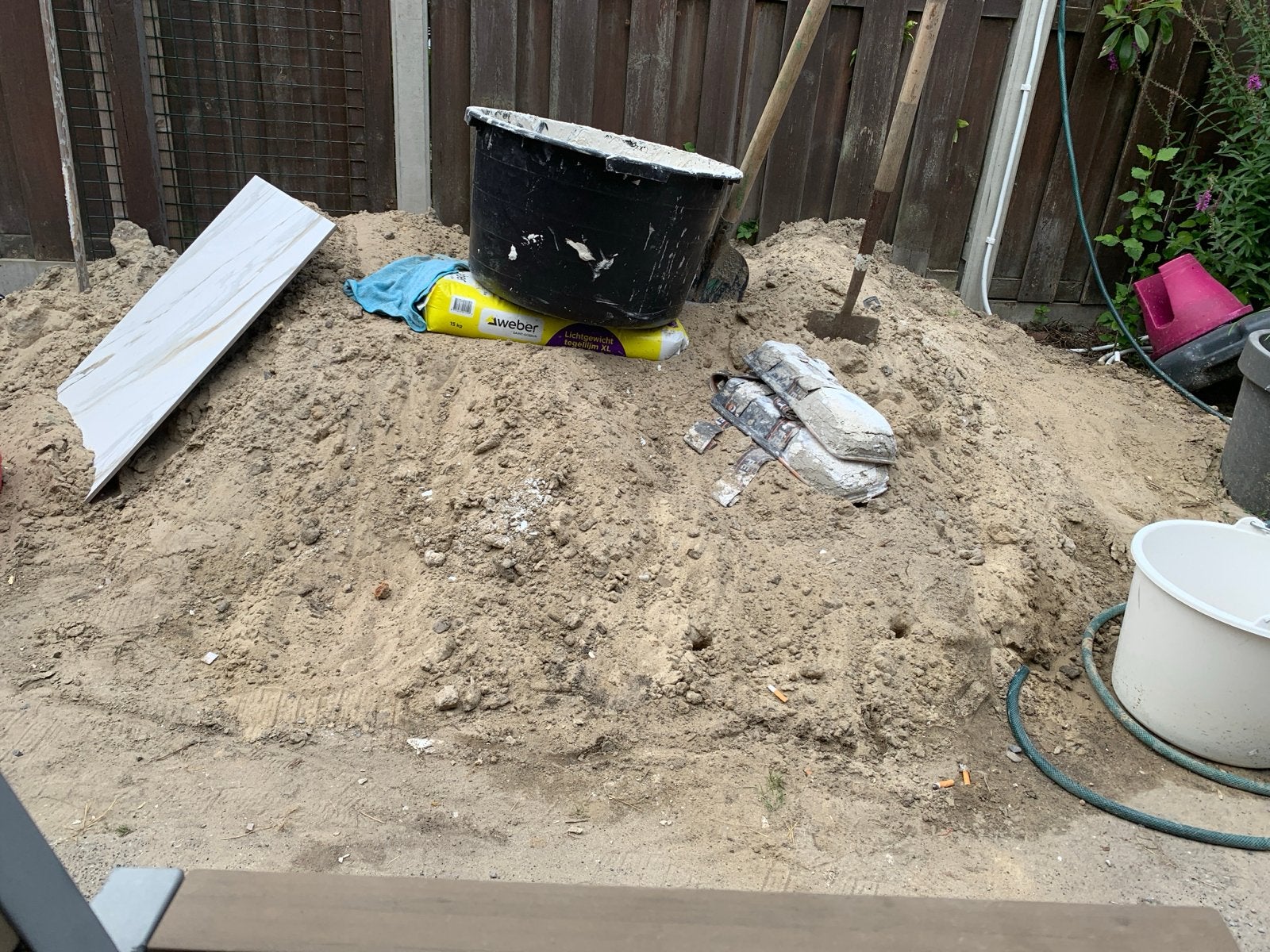 Zand over, gratis ophalen, Ophalen, Gebruikt, Straatzand