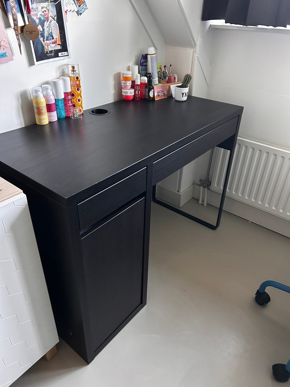 Bureau incl stoel, Ophalen, Gebruikt