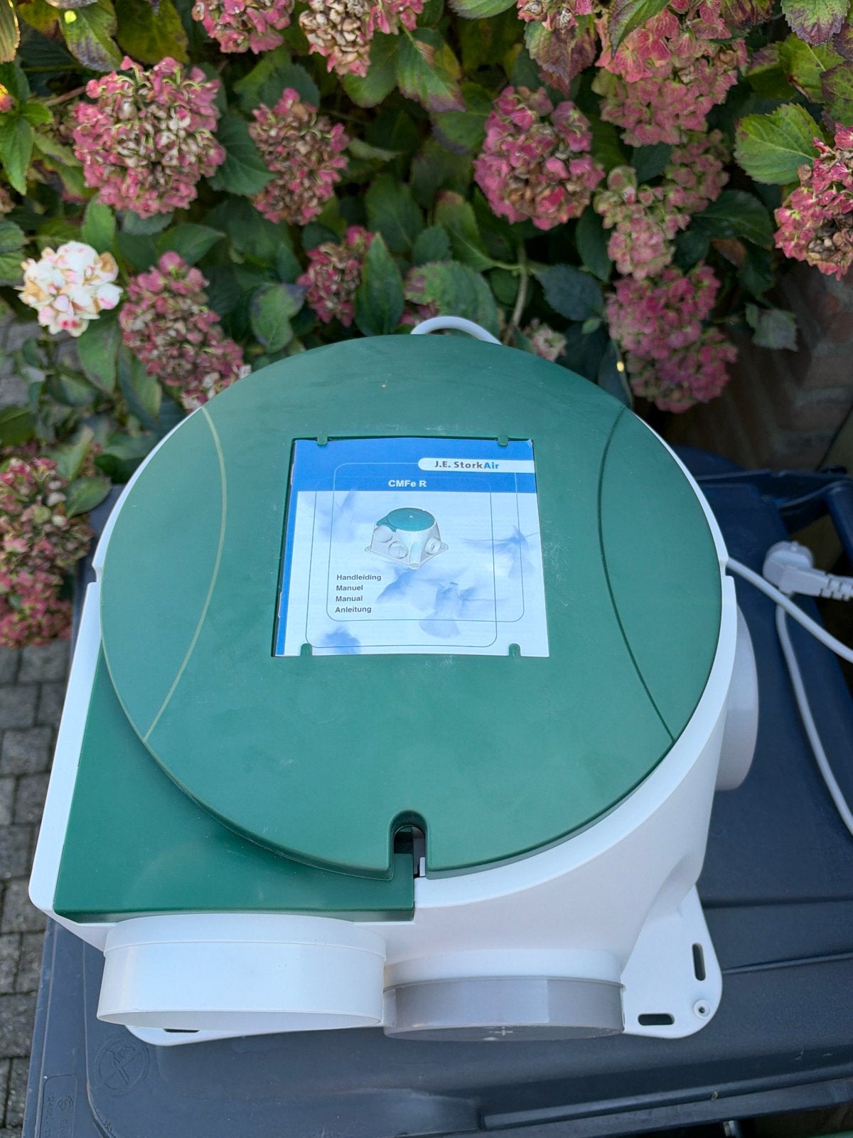 J.E. StorkAir ComfoFan CMFe R+RFZ Ventilatiesysteem, Ophalen, Zo goed als nieuw