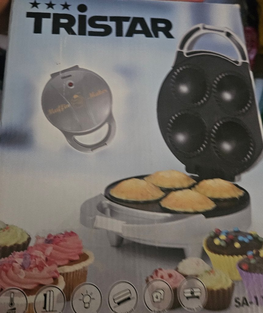tristar cupcake maker, Hobby en Vrije tijd, Ophalen, Zo goed als nieuw, Cupcakes, Bakvorm