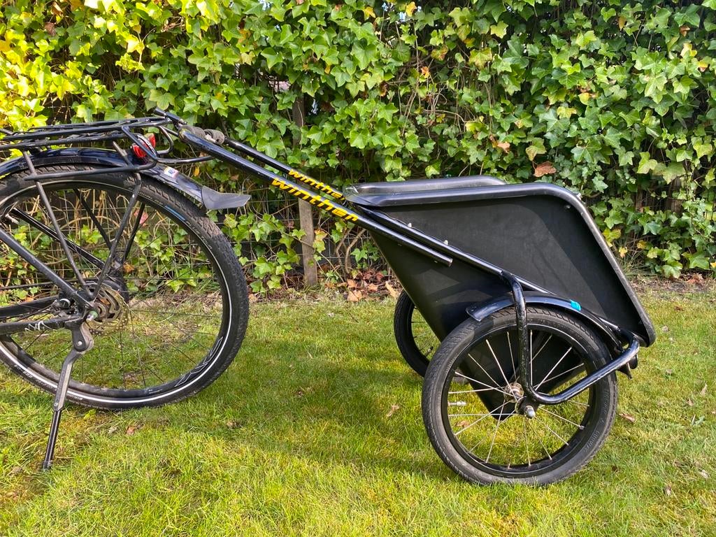 Winther Donkey fietskar, Ophalen, Gebruikt, Bagagekar, 40 tot 60 kg