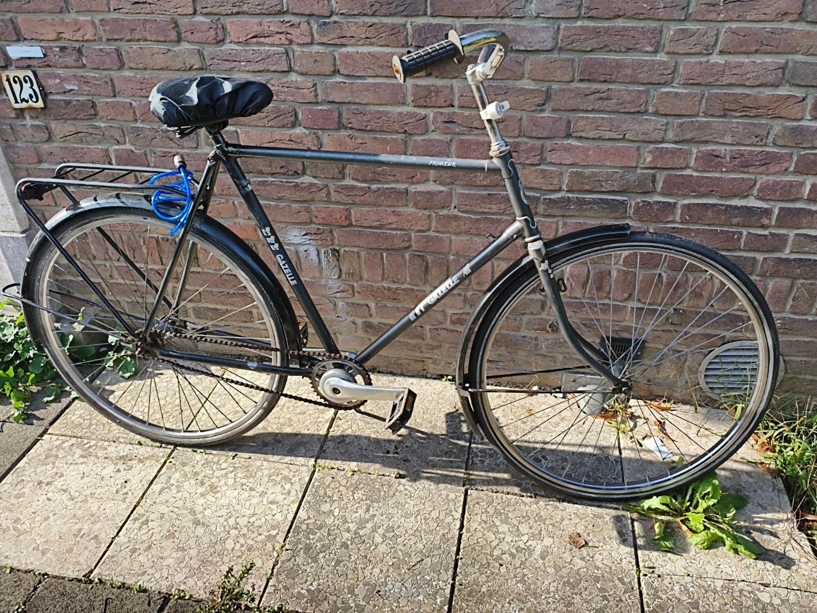 Gazelle stadsfiets - Gebruikt, maar in goede staat, Terugtraprem, Versnellingen, Ophalen of Verzenden, Gazelle