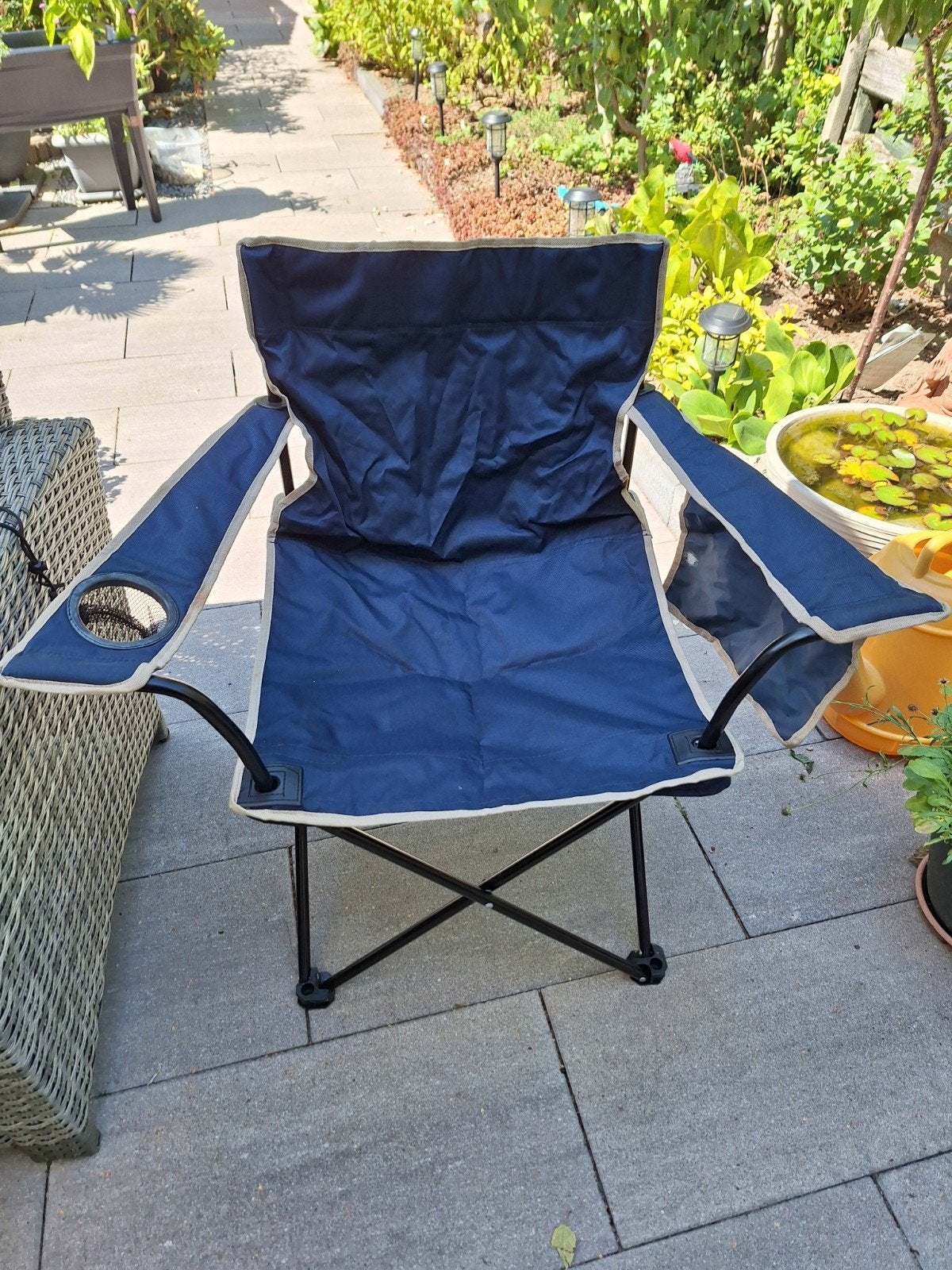 klap stoel nooit gebruikt, Ophalen of Verzenden, Campingstoel