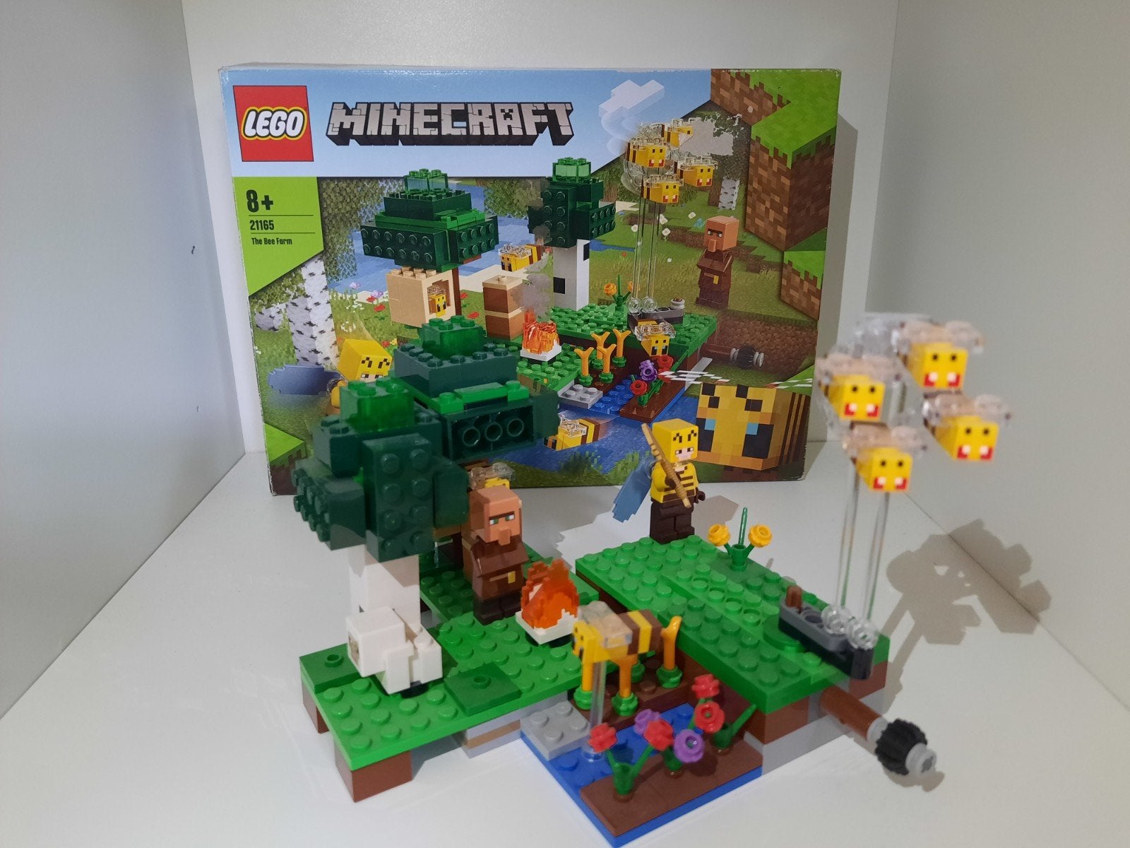 Lego Minecraft 21165 De Bijenboerderij - Complete set, Ophalen of Verzenden