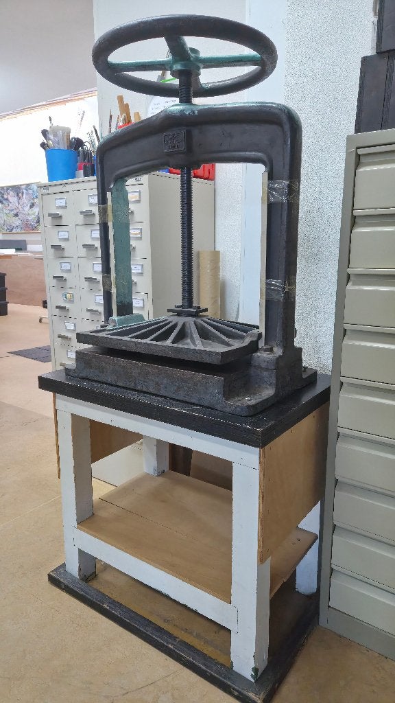 Boekenpers ‘Karl Krause Leipzig', Antiek en Kunst, Antiek | Gereedschap en Instrumenten, Ophalen