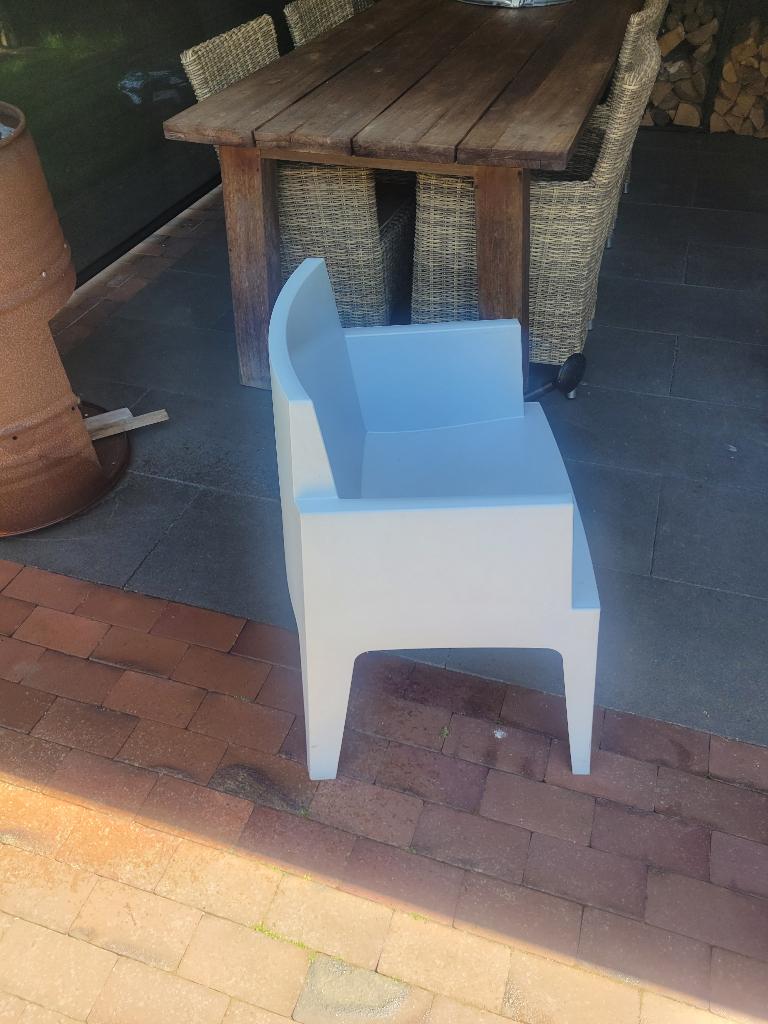 Box Tuinstoelen, Tuin en Terras, Tuinstoelen, Ophalen, Gebruikt, Kunststof, Stapelbaar