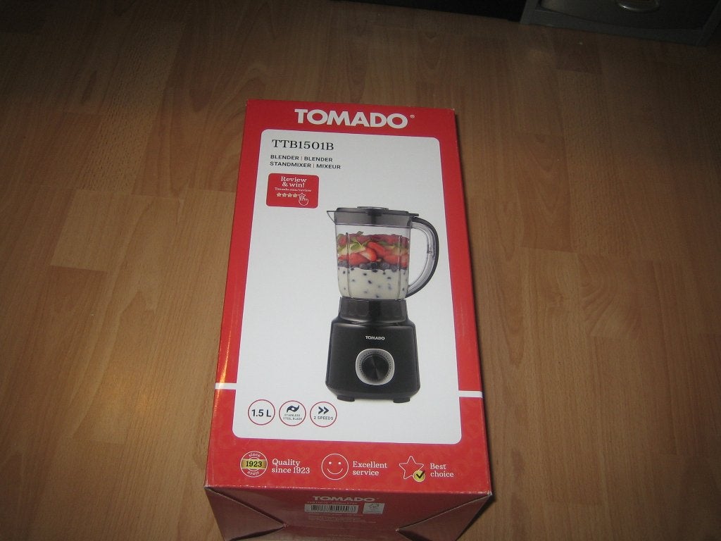 Blender, 1 tot 2 liter, Ophalen of Verzenden, Nieuw, 2 snelheden