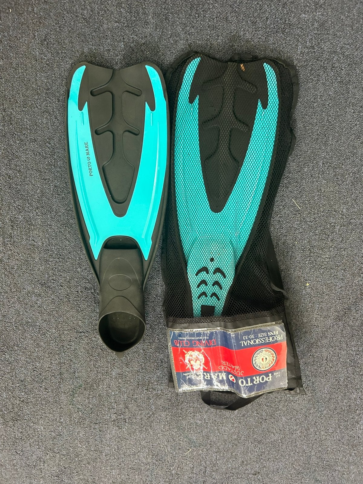 Flippers maat 30-33, Ophalen of Verzenden, Zo goed als nieuw, Zwem- of Duikvliezen