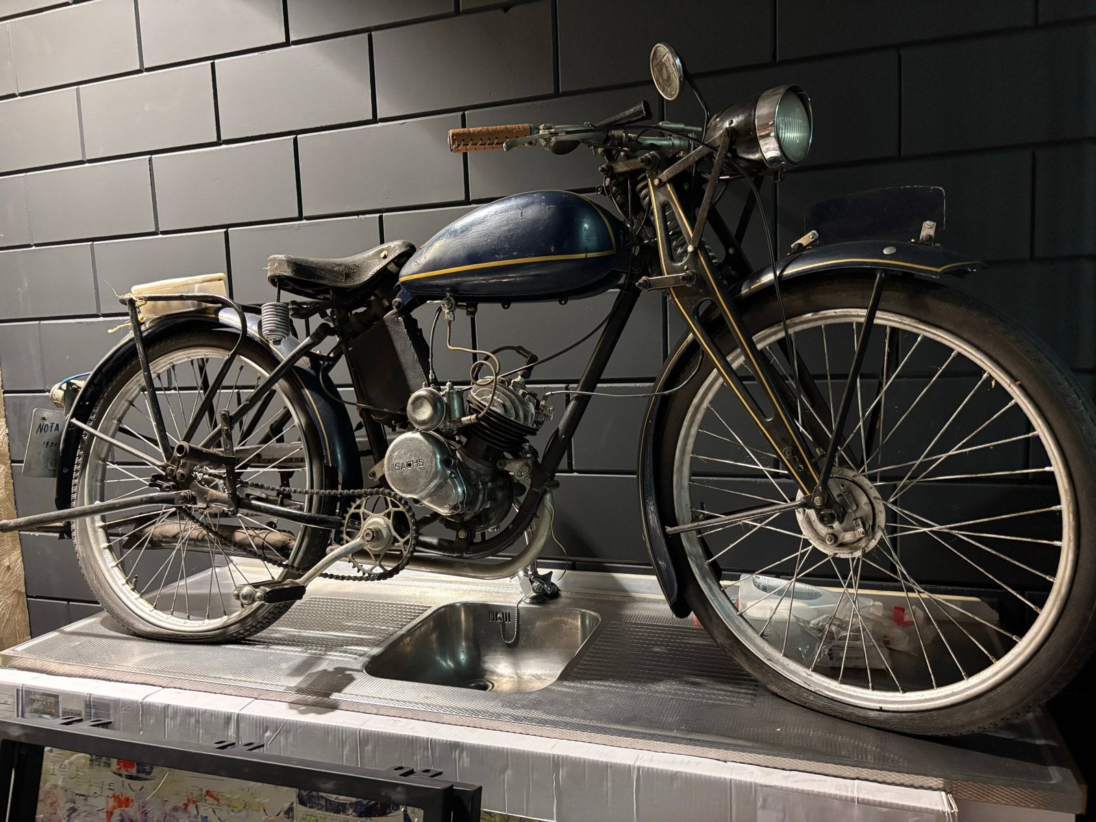 Zeldzame Nofa Oldtimer Motorfiets - 100cc uit 1931, Gebruikt, Overig, 11 kW of minder, Handgeschakeld