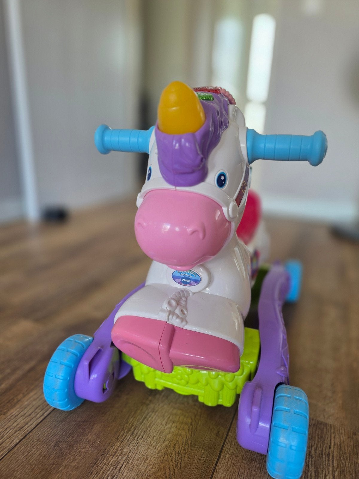 VTech Eenhoorn 3-in-1 loopfiets en hobbelpaard, Ophalen, Gebruikt, Overige typen, Met licht