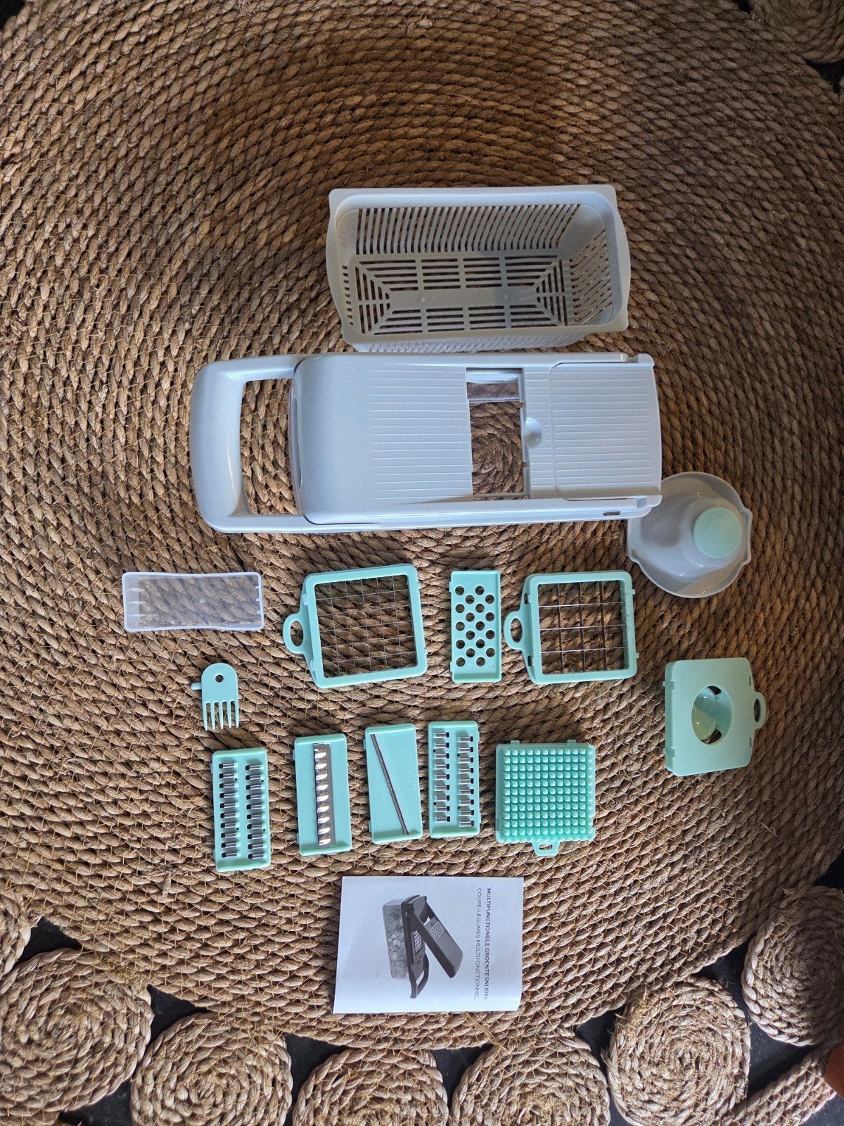 Multifunctionele Groentesnijder - Nieuw!, Overige typen, Kunststof, Nieuw, Ophalen of Verzenden