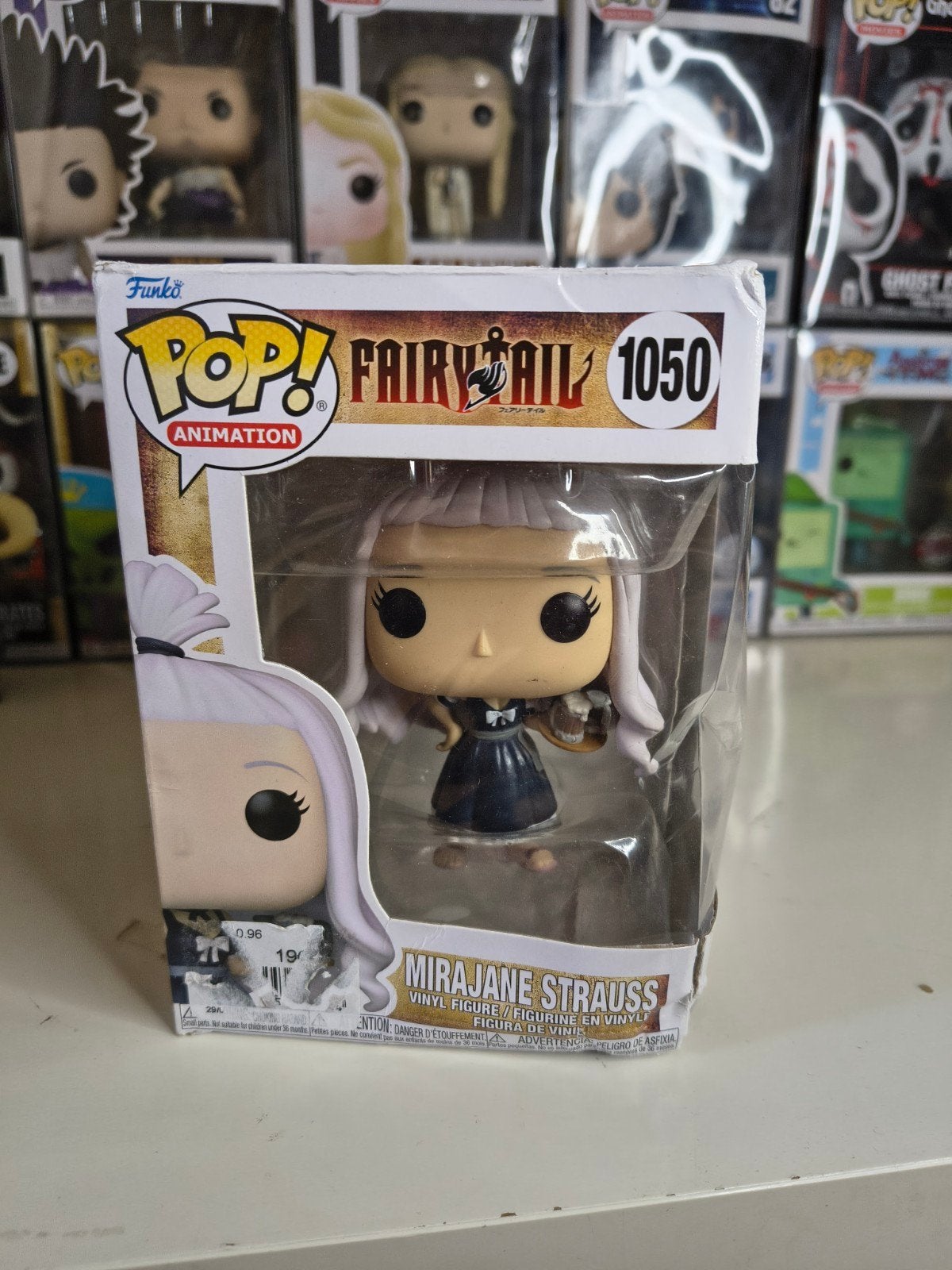 Funko Pop! Mirajane Strauss #1050 Fairy Tail Anime Figuur, Ophalen of Verzenden, Nieuw
