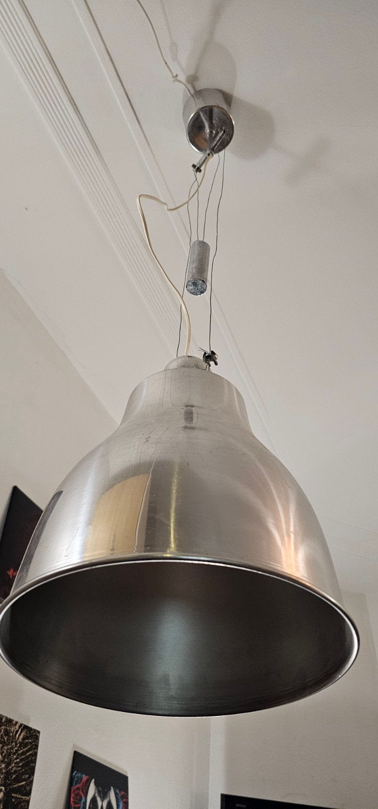 Takter IKEA hanglamp, Huis en Inrichting, Lampen | Hanglampen, Ophalen, Gebruikt, Metaal