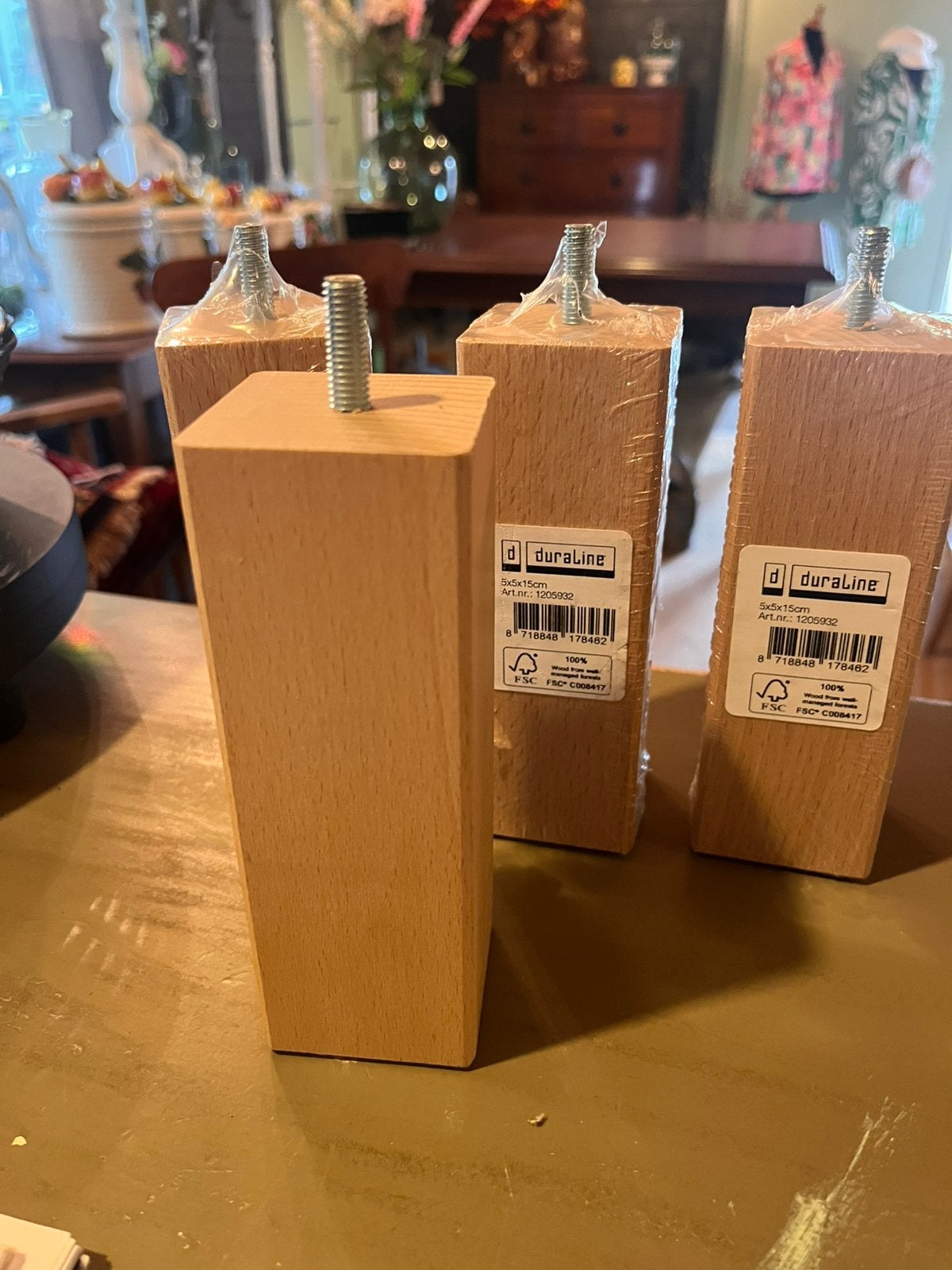 4 x Meubelpoot, Ophalen of Verzenden, Nieuw