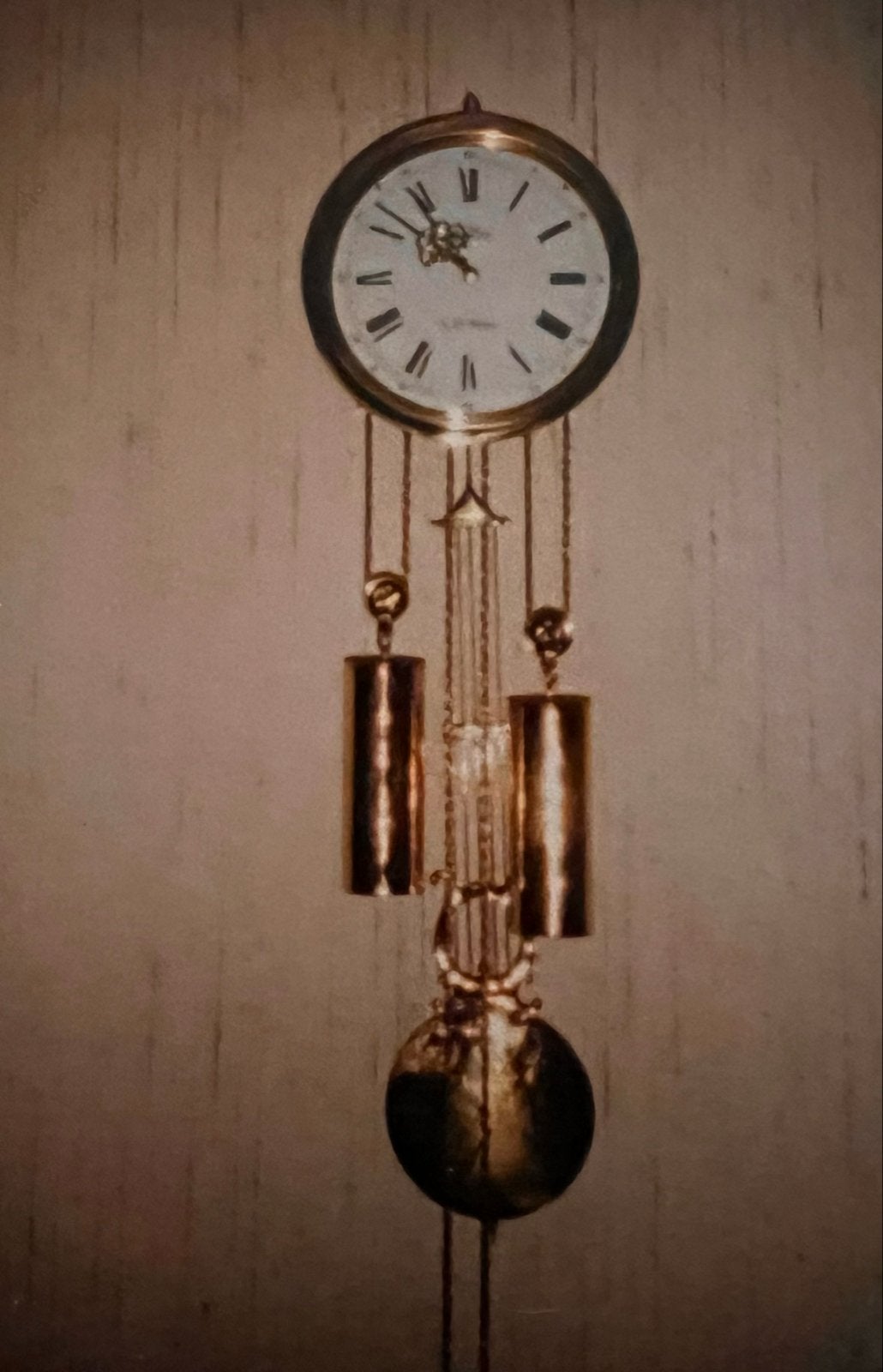 Wandklok met Slinger en Gewichten, Ophalen of Verzenden