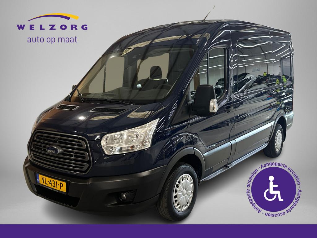 Ford Transit 290 2.2 TDCI L2H2 Trend Direct leverbaar! Rolst, Voorwielaandrijving, Gebruikt, 4 cilinders, Blauw