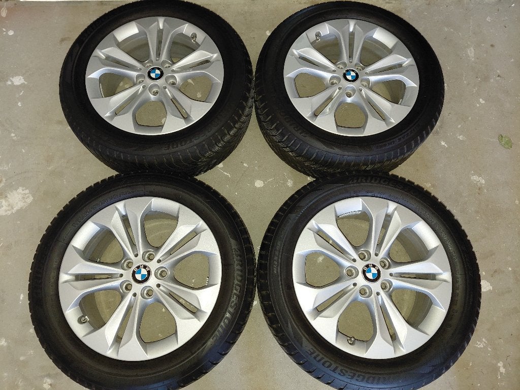 17 inch velgen met winterbanden BMW X1 F48 / X2 F39, Auto-onderdelen, Banden en Velgen, Ophalen, Gebruikt, Banden en Velgen, 17 inch