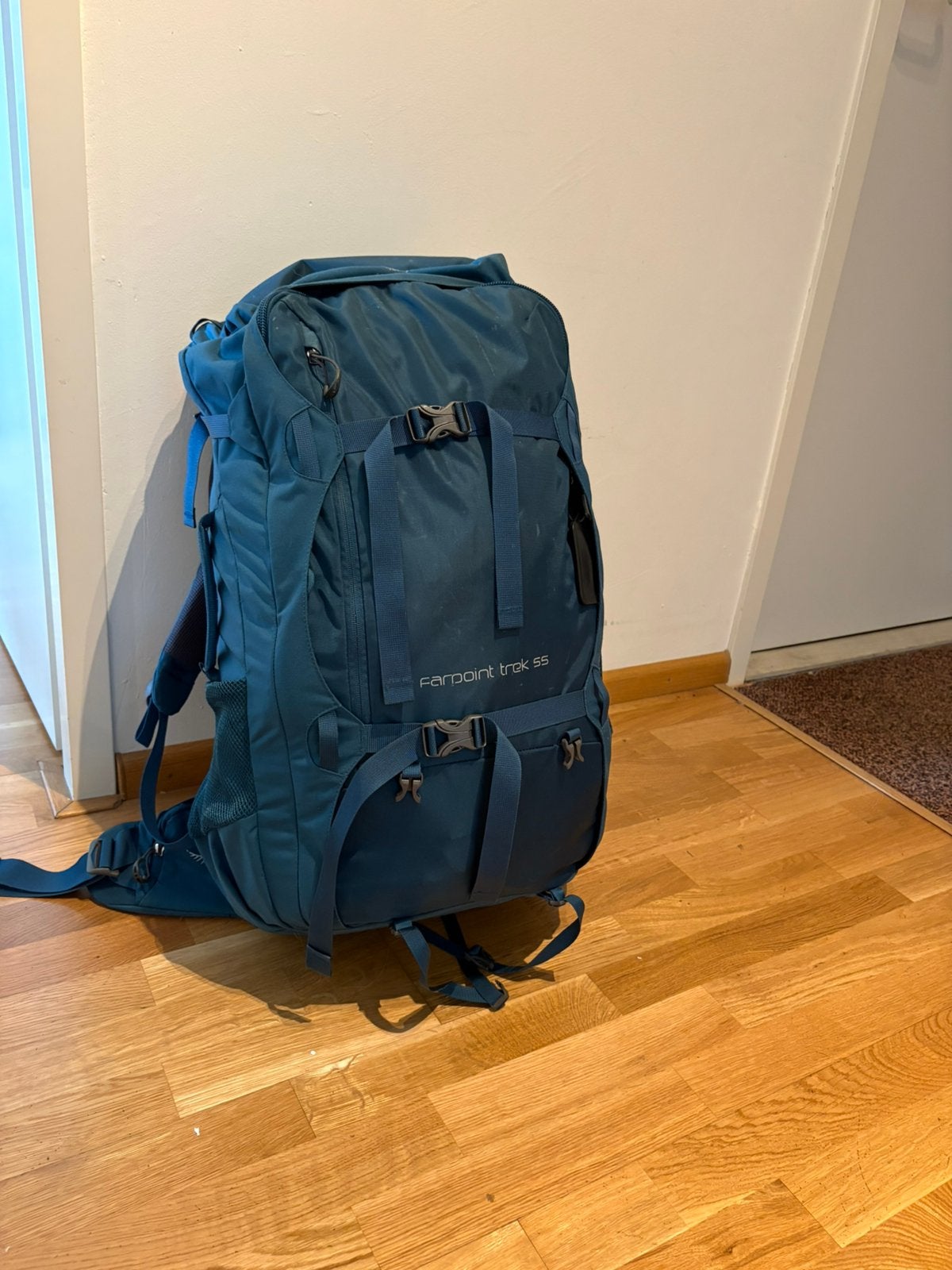 Osprey 55 liter, farpoint trek 55 in goede staat €100, Overige merken, 40 cm of meer, Gebruikt, Ophalen of Verzenden