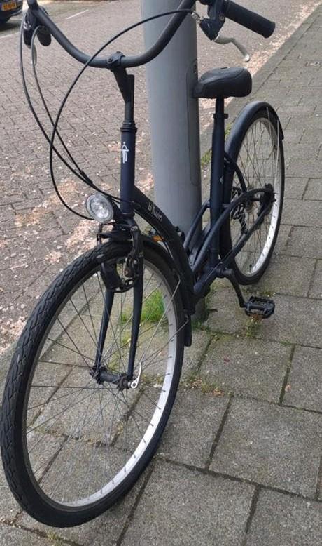 Fiets Damesfiets BTwin Citybike, Fietsen en Brommers, Fietsen | Dames | Damesfietsen, 50 tot 53 cm, Ophalen, Gebruikt, Versnellingen