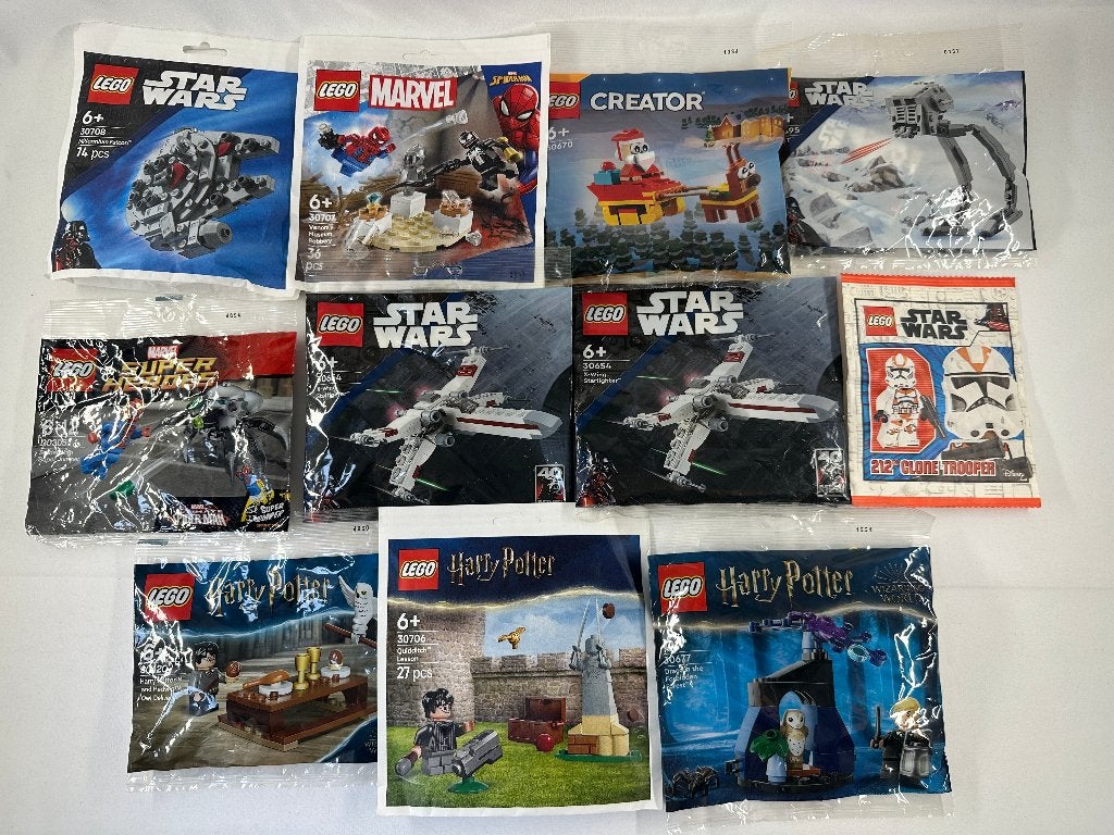 LEGO Zakjes Nieuw en sealed Star Wars Marvel Harry Potter, Star Wars, Lego, Onbekend, Nieuw