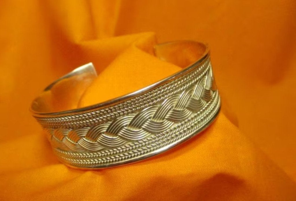 Zilveren Arabische armband, Verzenden, Nieuw, Zilver, Zilver