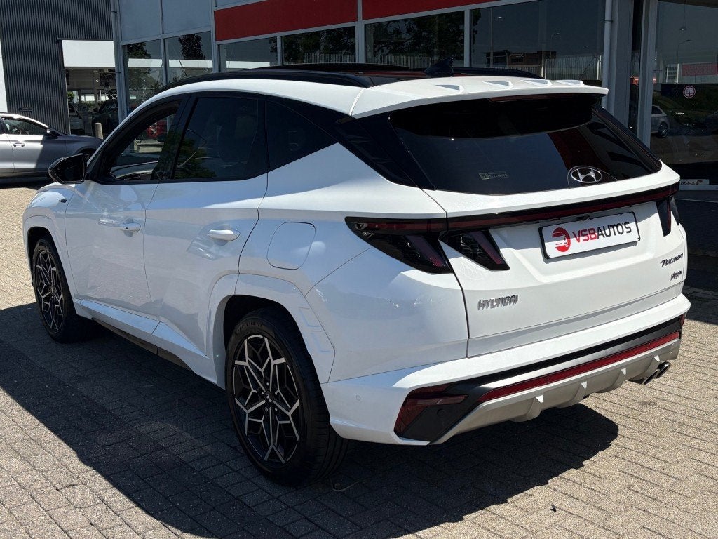 Hyundai TUCSON 1.6 TGDI PLUG-IN HYBRIDE 265PK AUT. N-LINE EX, Auto's, Automaat, Gebruikt, Huisgarantie, Met garantie (alle)