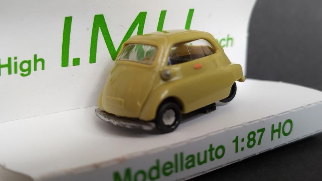 BMW Isetta 1:87 H0 Imu Pol, Overige merken, Auto, Verzenden, .