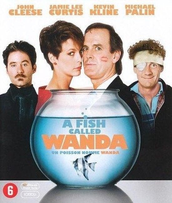 DVD A FISH CALLED WANDA JOHN CLEES KEVIN KLINE MICHAEL PALIN, Alle leeftijden, Verzenden, Zo goed als nieuw, Romantische komedie