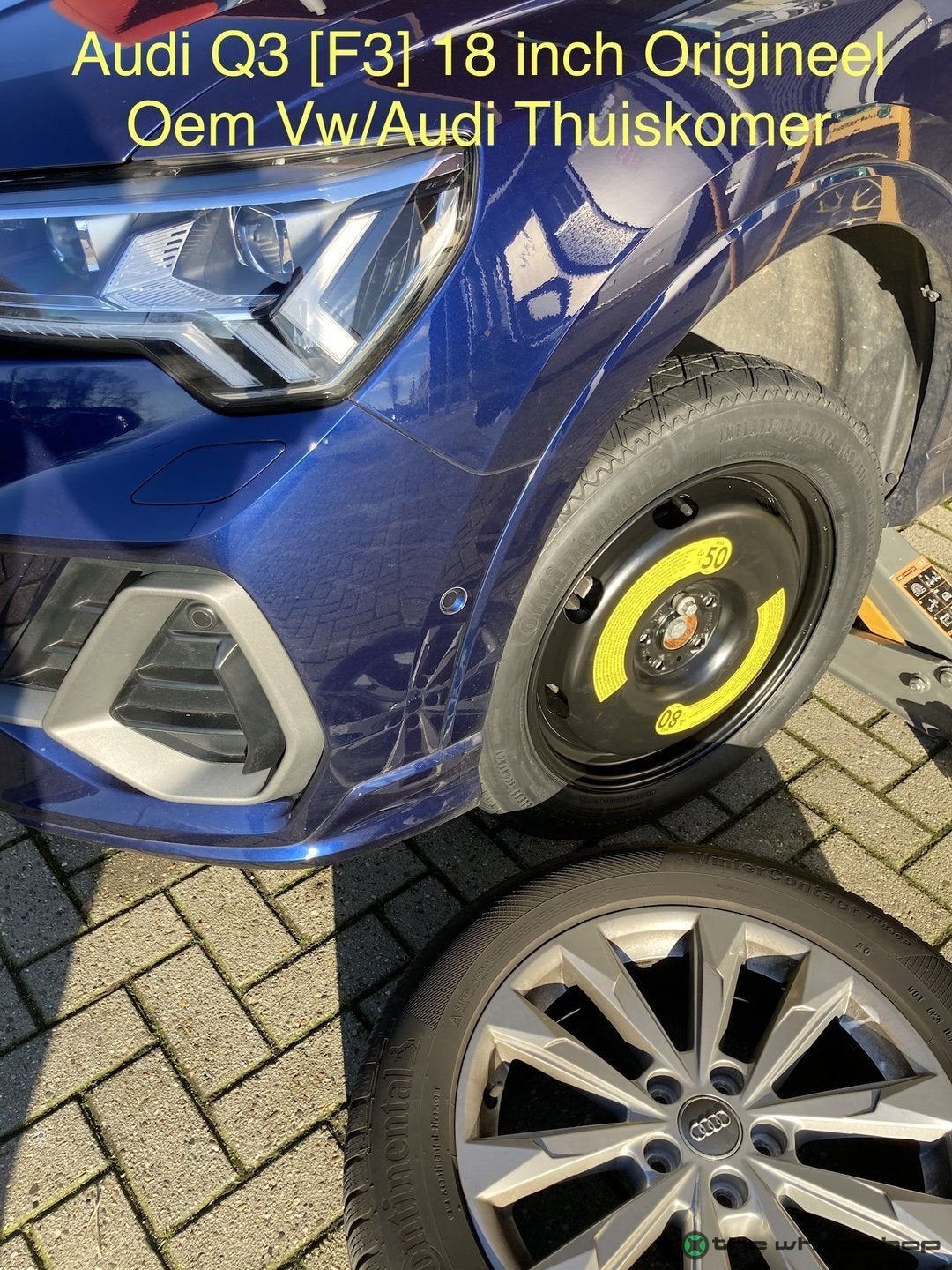 Thuiskomer Reservewiel VW Tiguan T-Roc Audi Q2 Q3 Skoda Kodi, Auto-onderdelen, Banden en Velgen, Gebruikt, -, Banden en Velgen