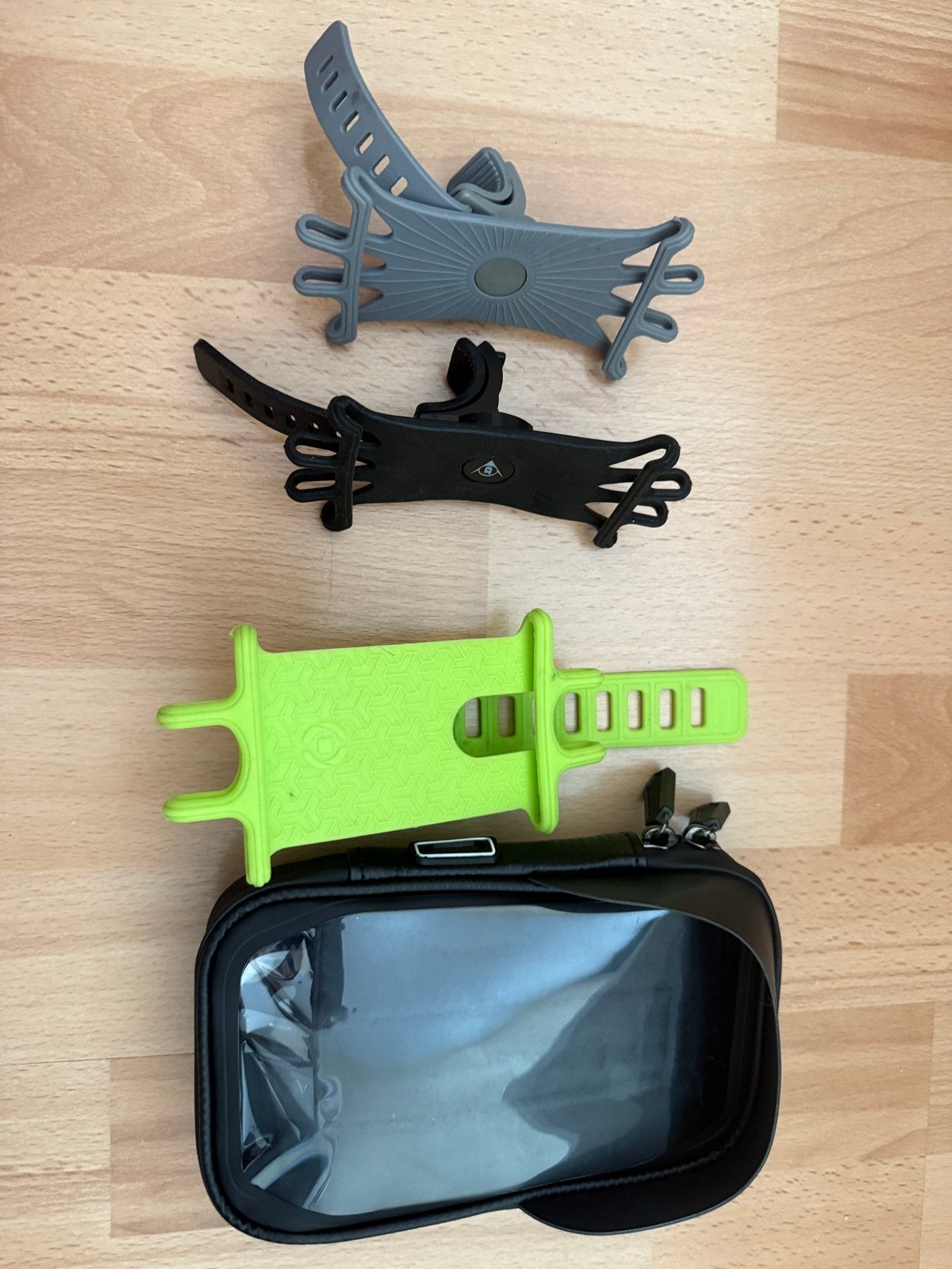 Telefoonhouders en fietstasje voor smartphone, Verzenden, Gebruikt