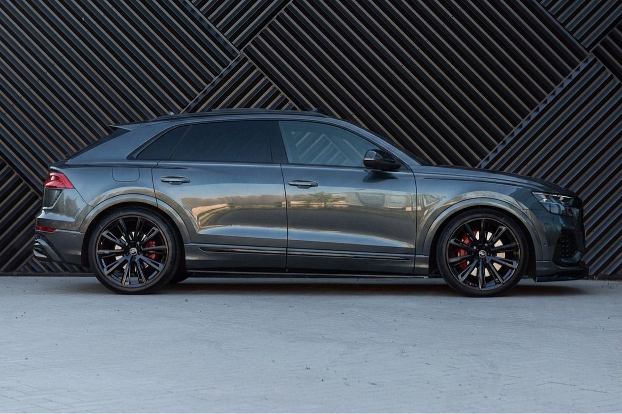 Audi Q8 60 TFSI e quattro S-Line Competition ACC Pano 4wielb, Automaat, Gebruikt, Zwart, 2995 cc