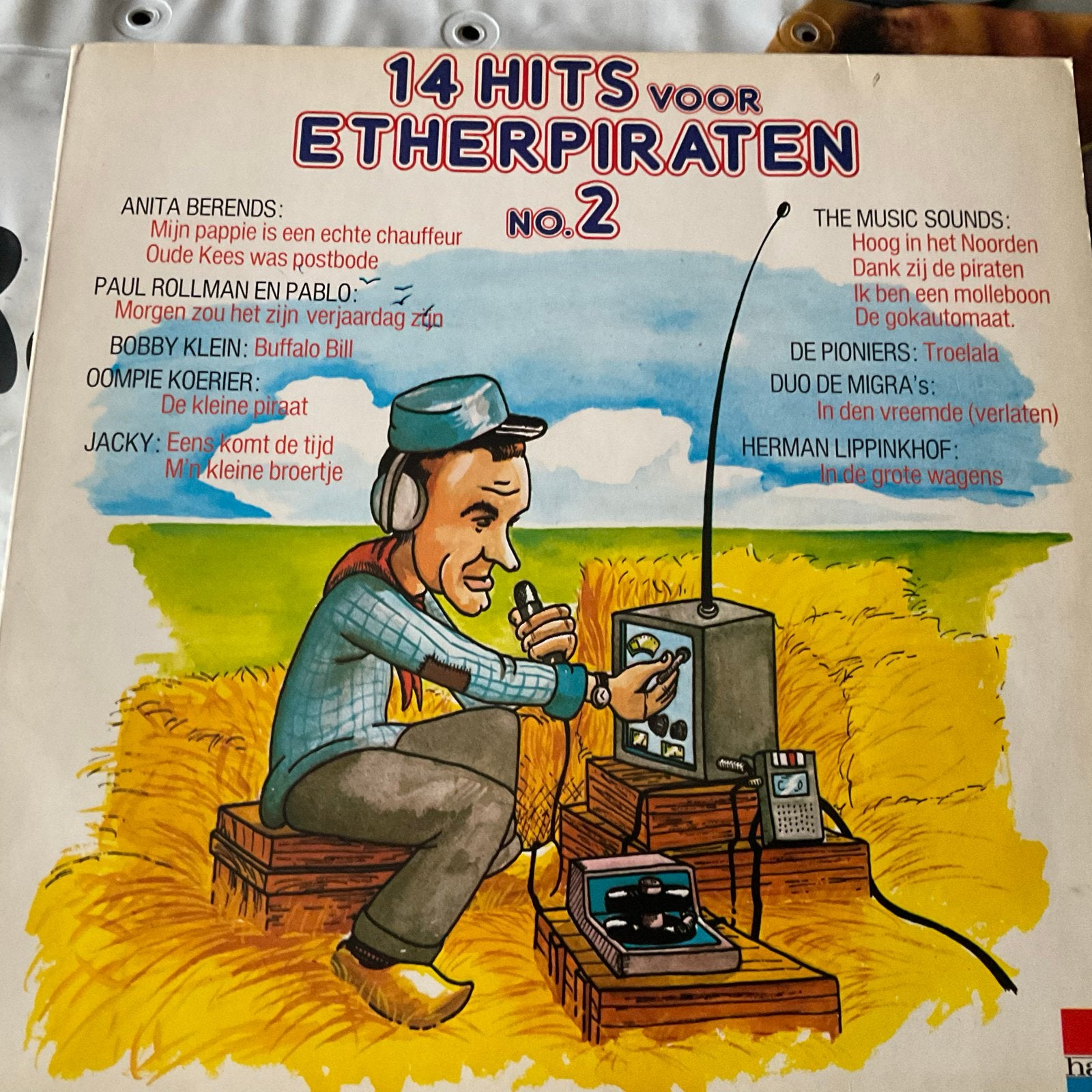 14 Hits Voor Etherpiraten No. 2 LP - Diverse Artiesten, Cd's en Dvd's, LP, Ophalen of Verzenden, 12 inch, Gebruikt