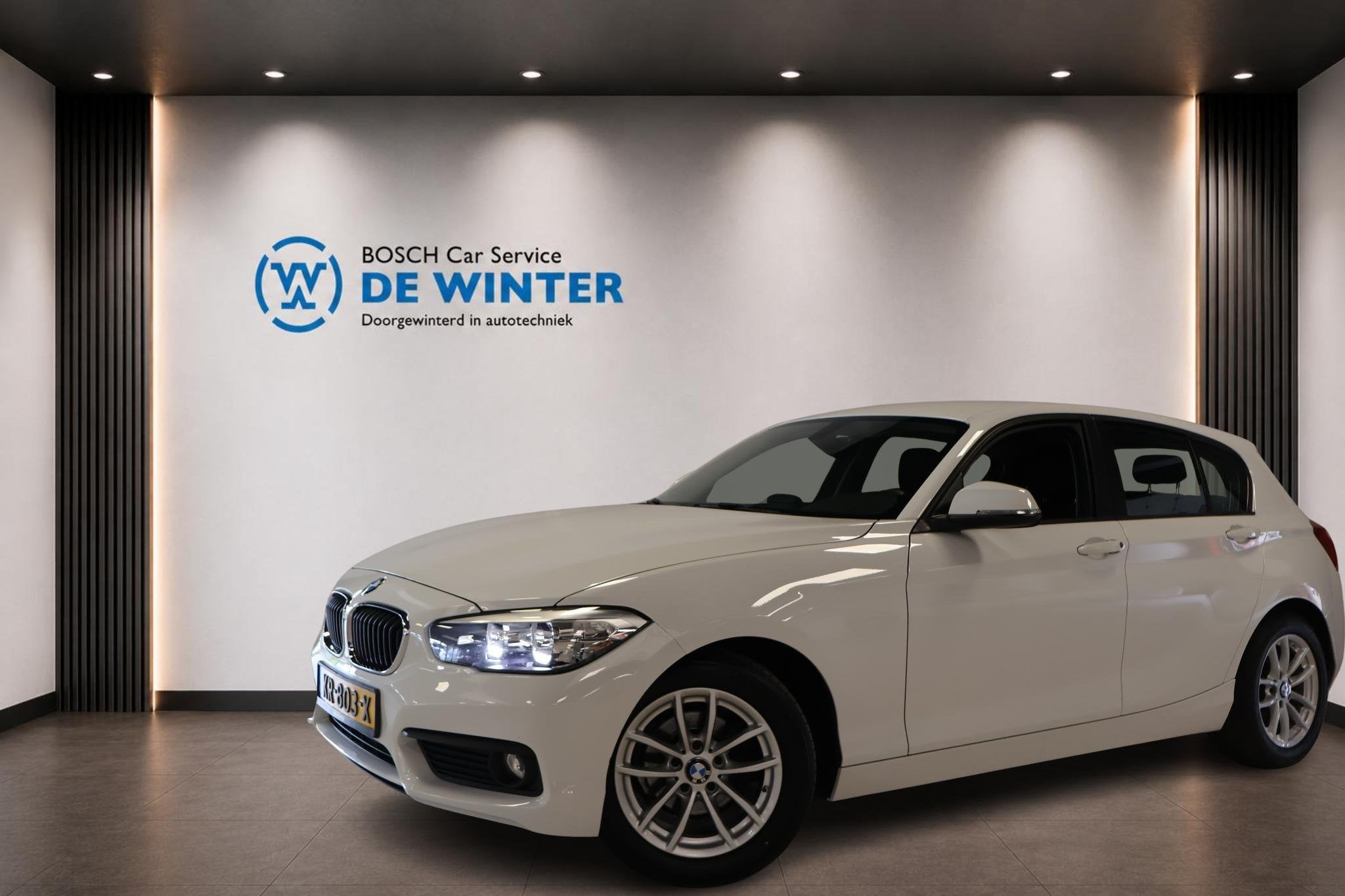 BMW 1-serie 116i Centennial High Executive, 1-Serie, Euro 6, Wit, Leder