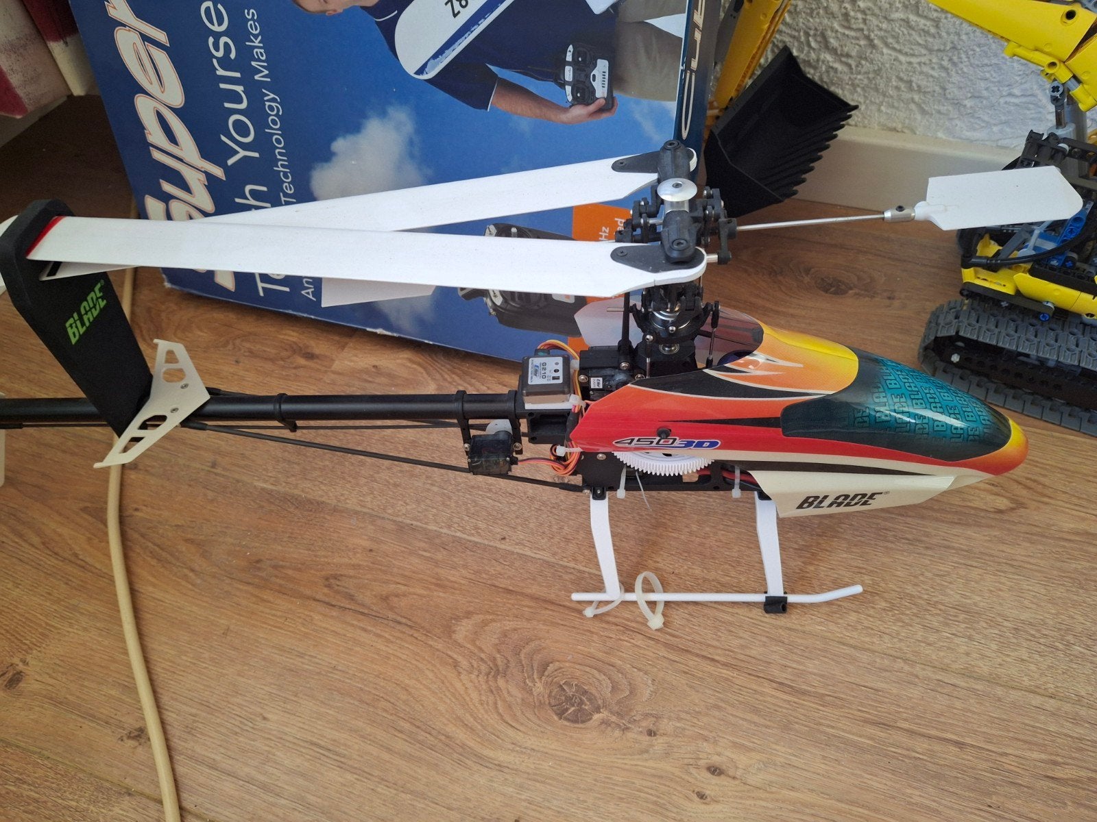 Blade 450 3D RC Helikopter - Zo goed als nieuw, Ophalen, Zo goed als nieuw, Elektro, Helikopter