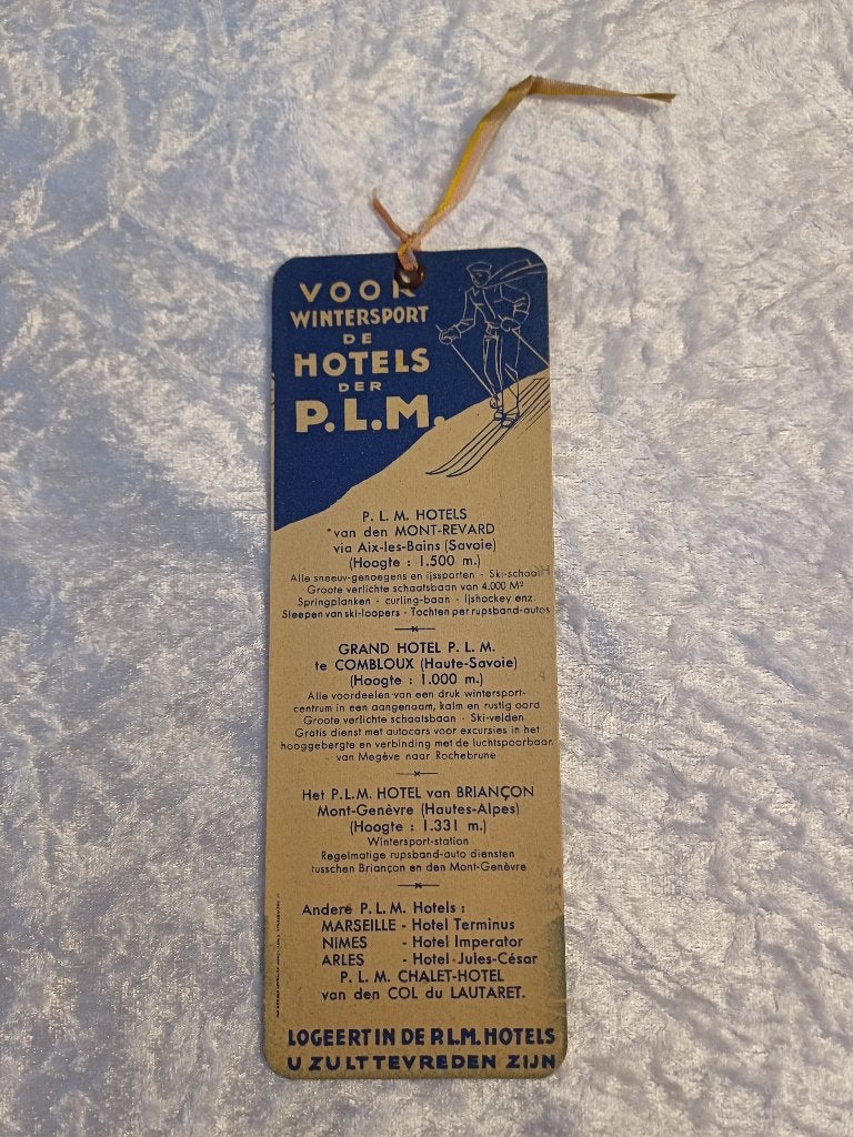 P.L.M. Hotels Jaren 30, Verzenden, Gebruikt