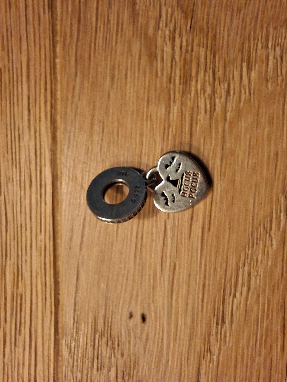 Pandora Halloween heks, Sieraden, Tassen en Uiterlijk, Bedels, Zo goed als nieuw, Pandora, Zilver, Ophalen of Verzenden