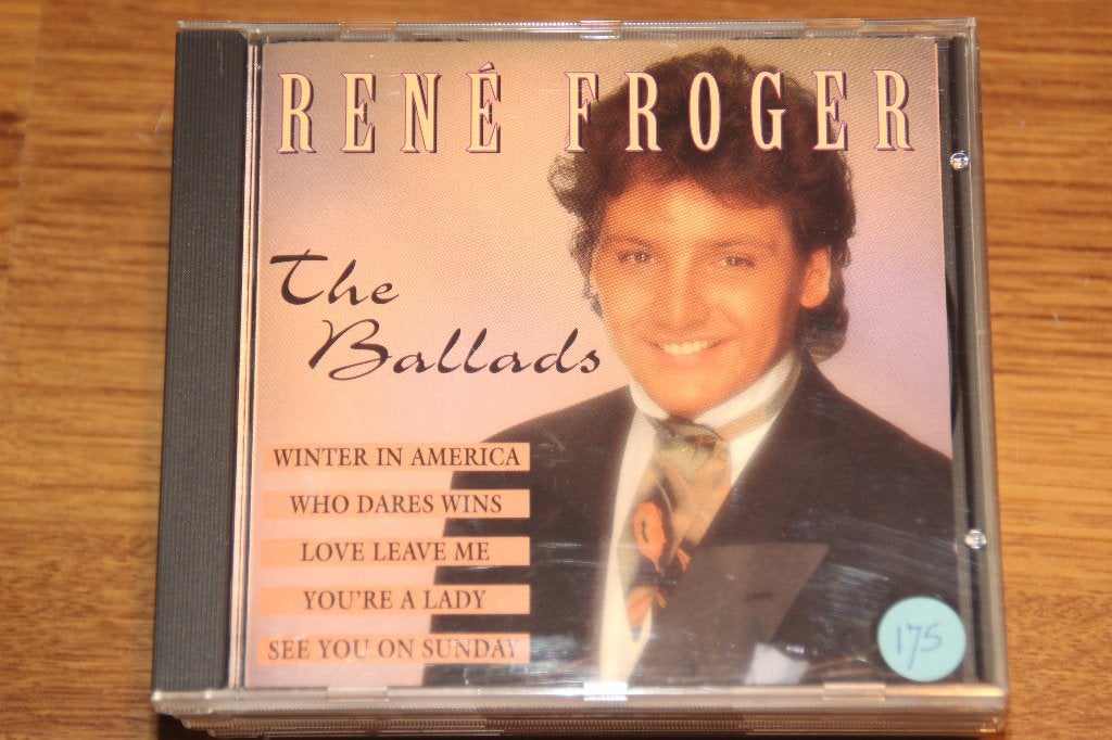 rene froger de ballads, Ophalen of Verzenden, Gebruikt, Overige genres
