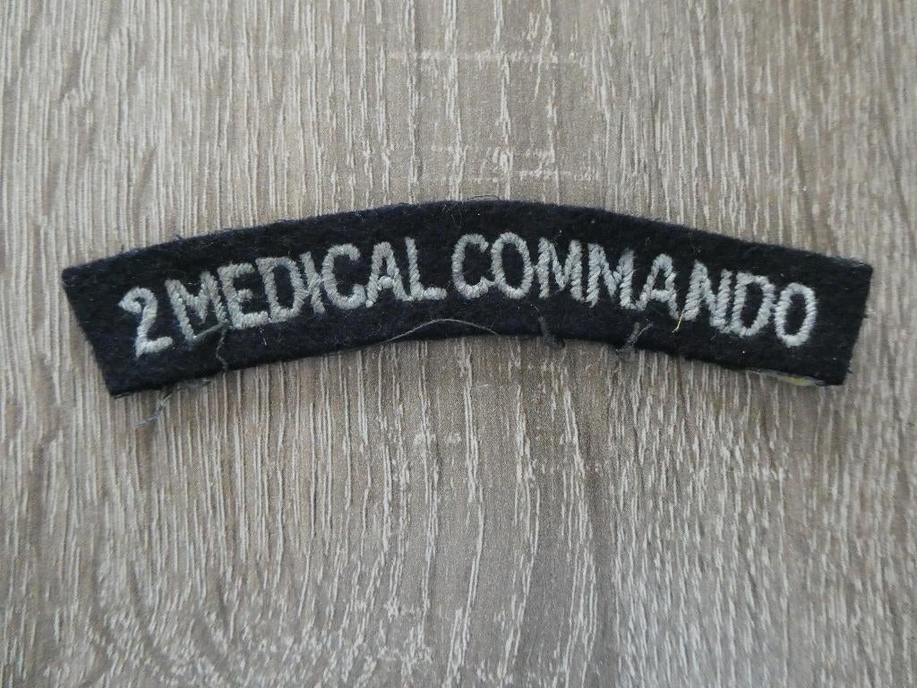 2e Medical Commando shoulder sleeve, Verzamelen, Militaria | Tweede Wereldoorlog, Ophalen of Verzenden, Landmacht, Engeland, Embleem of Badge