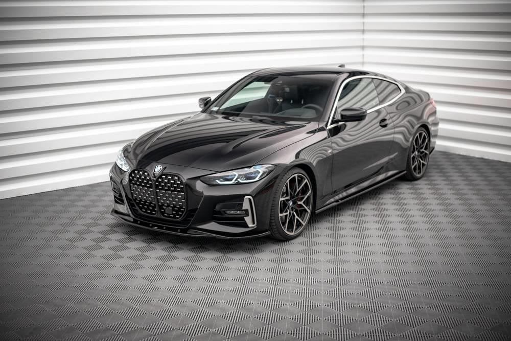 Maxton Design Spoiler Lip Splitter Voor Bmw 4 Serie Coupe M, Verzenden, Automotive Parts, A.parts@hotmail.nl, Trasmolenlaan 12 3447 GZ Woerden