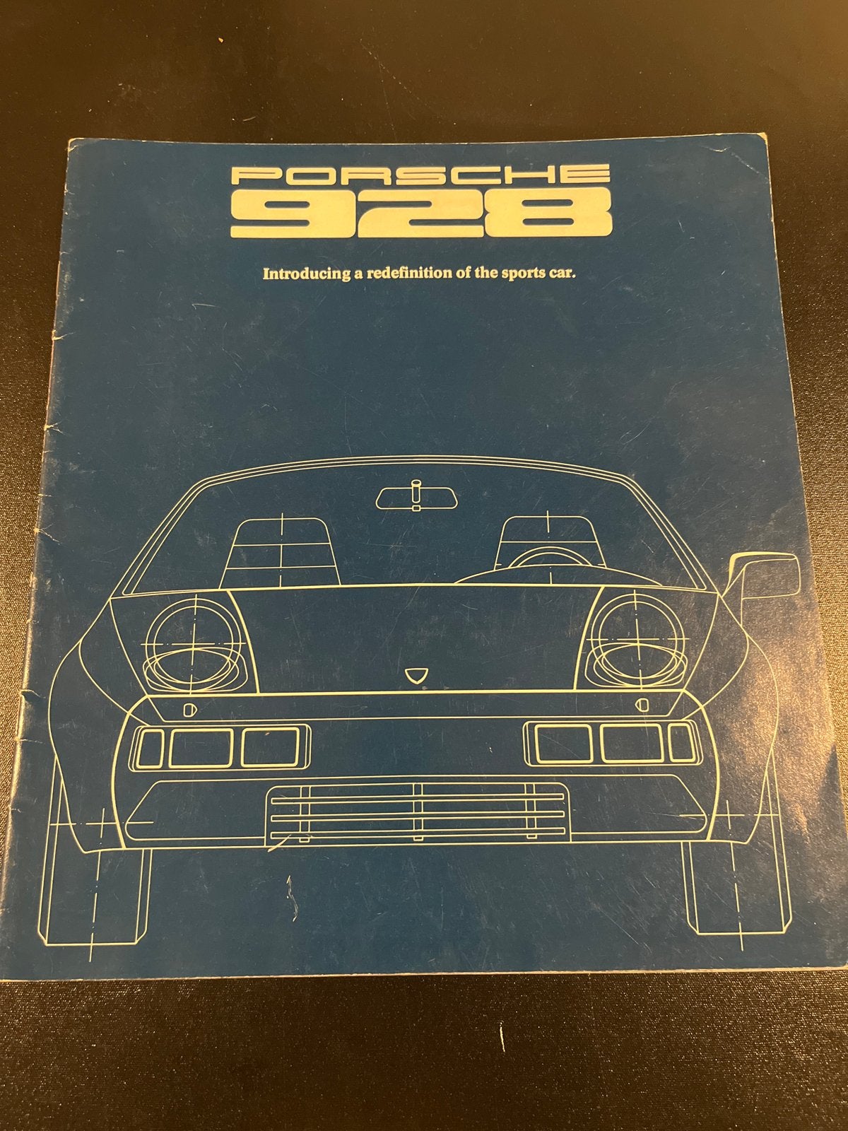 Porsche 928 folder USA 1977 - Eerste editie, Ophalen of Verzenden, Gelezen