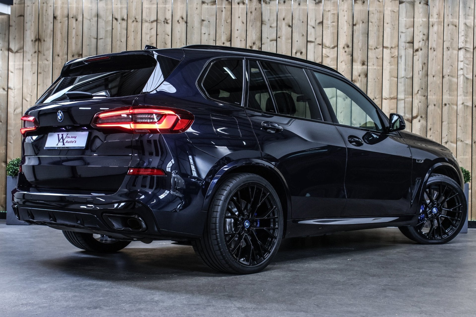 BMW X5 XDrive45e M-Sport *Pano*Massage*H/K*Laser*360 Camera*, Auto's, Gebruikt, 394 pk, Zwart, Leder