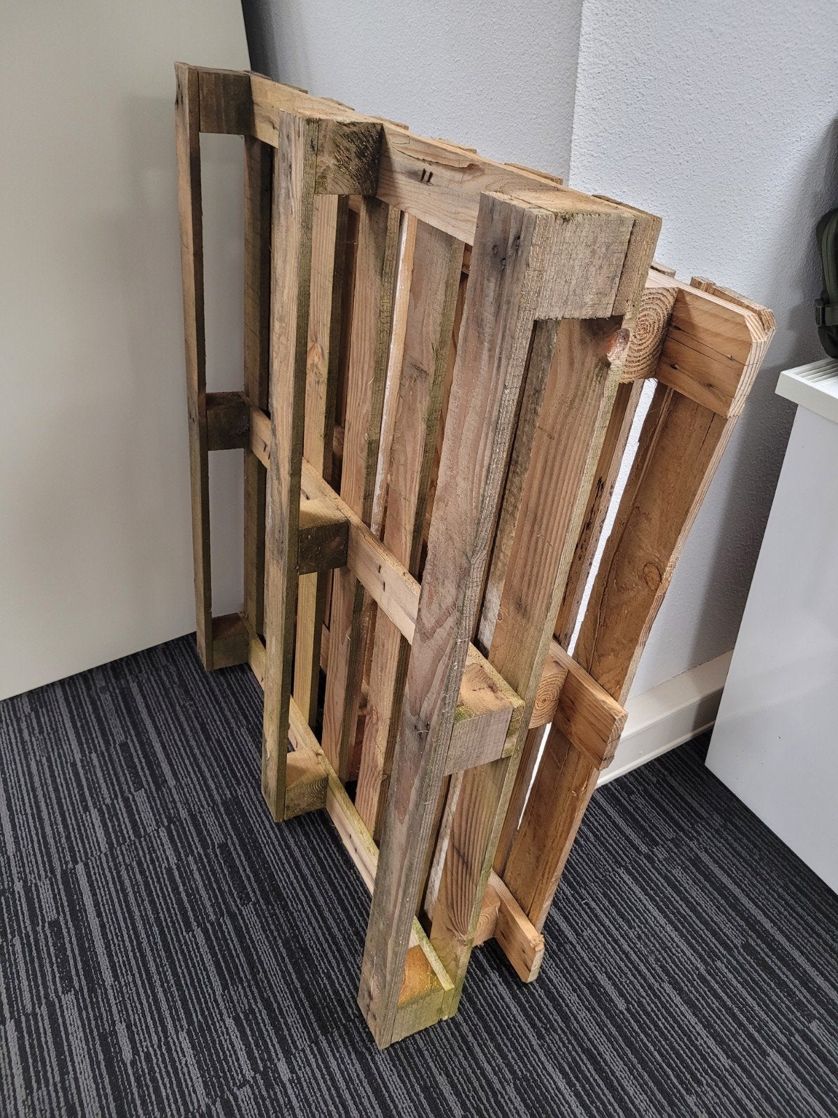 2 pallets, Ophalen, Zo goed als nieuw, Pallet, Minder dan 200 cm