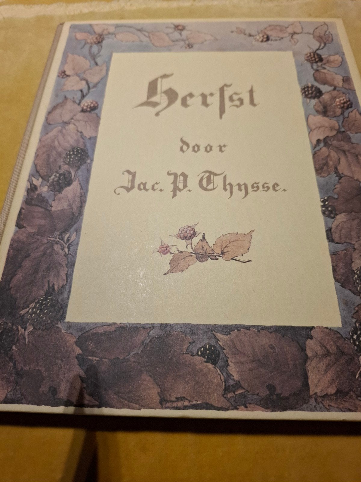 Herfst door Jac. P. Thijsse - Verkade Album, Ophalen of Verzenden, Gelezen, Natuur algemeen, Jac. P. Thijsse