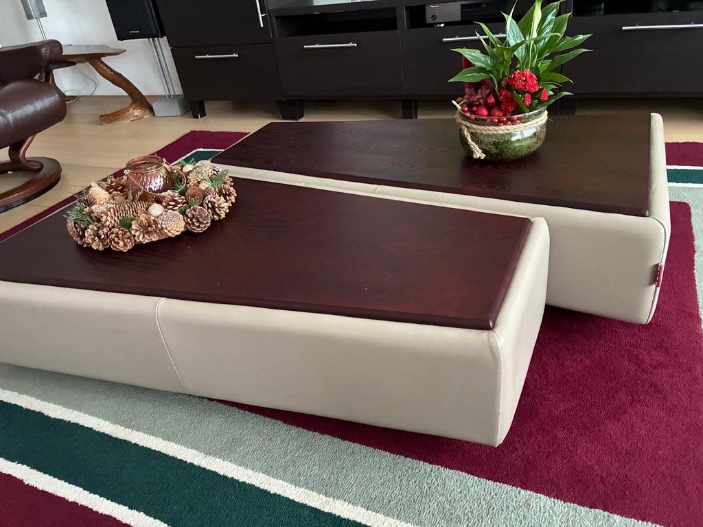 Set van 2 salontafels, Ophalen, Gebruikt, 100 tot 150 cm, 50 tot 100 cm